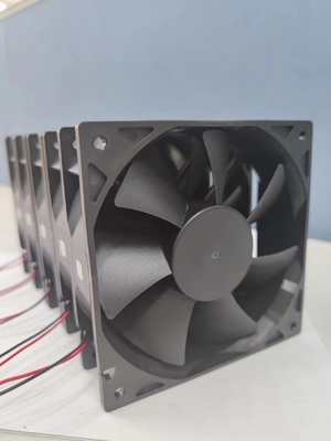 औद्योगिक उपयोग के लिए कम शोर स्तर 23dB DC12V ऑडियो कूलिंग फैन